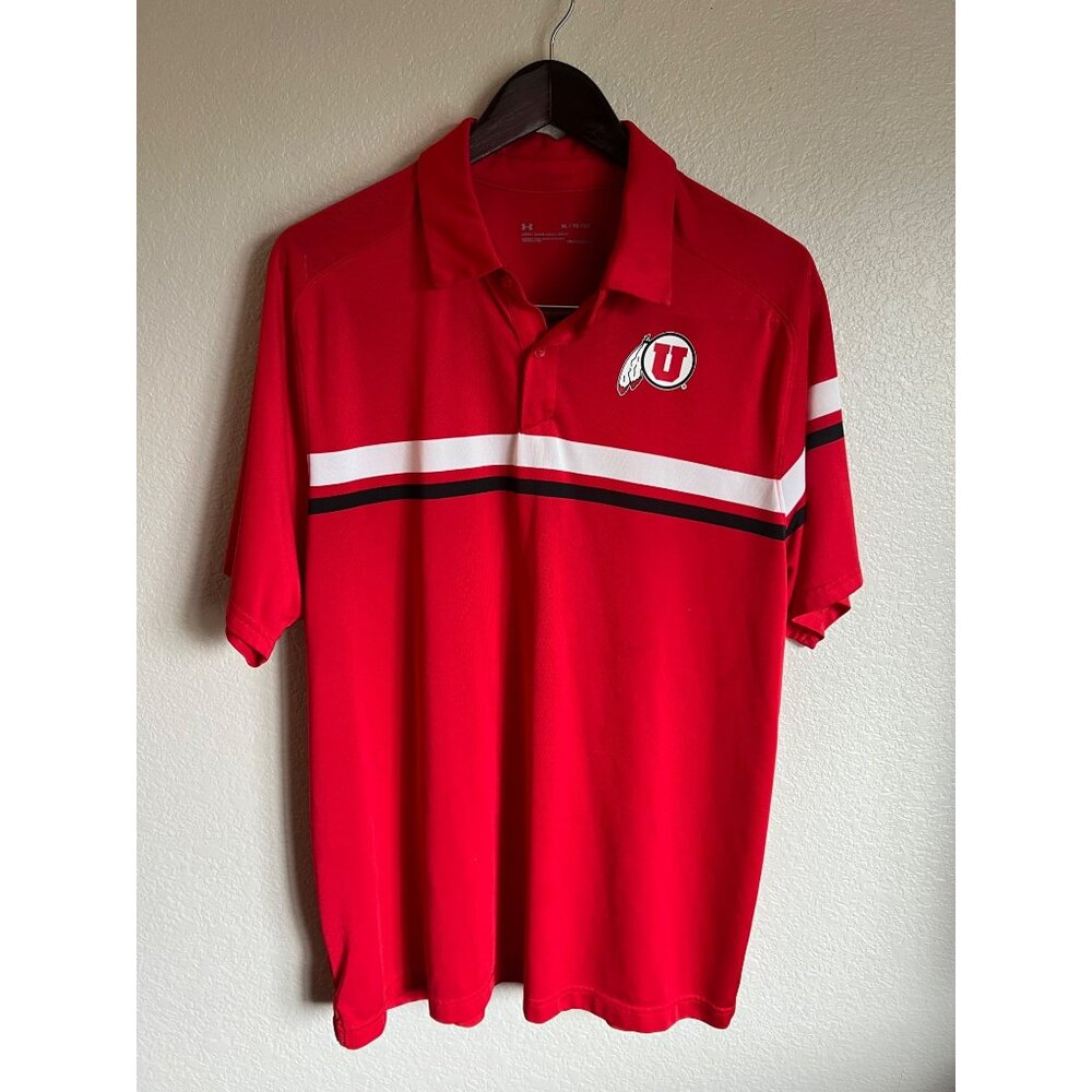 Under Armour Utah Utes‎ Polo Shirt - Size XL